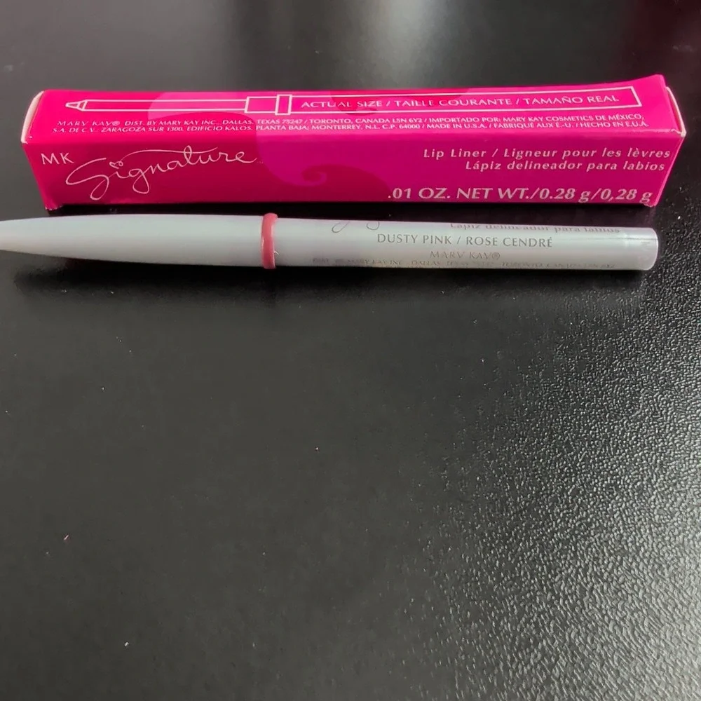 Mary Kay MK Signature Lip Liner Dusty Pink Rose Cendre 006599 Retractable Pencil